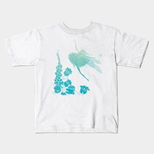 Flower Fairy in Sky Kids T-Shirt